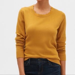 Banana Republic Mustard Sweater